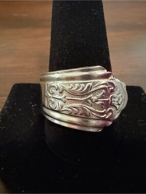 Silver Plated Spoon Ring